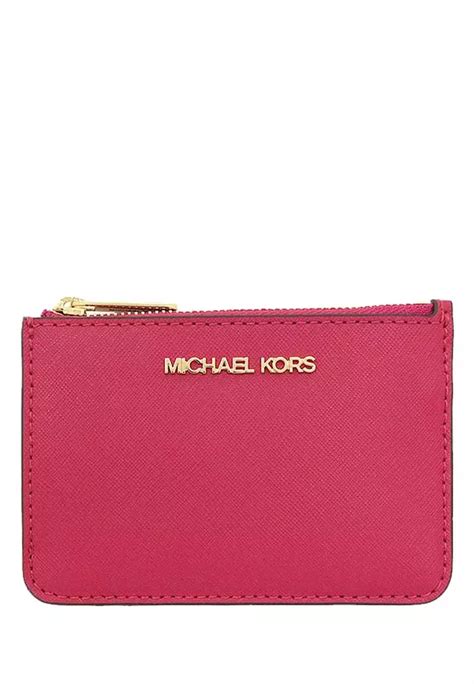 michael kors coin pouch|Jet Set Travel Small Saffiano Leather Coin Pouch .